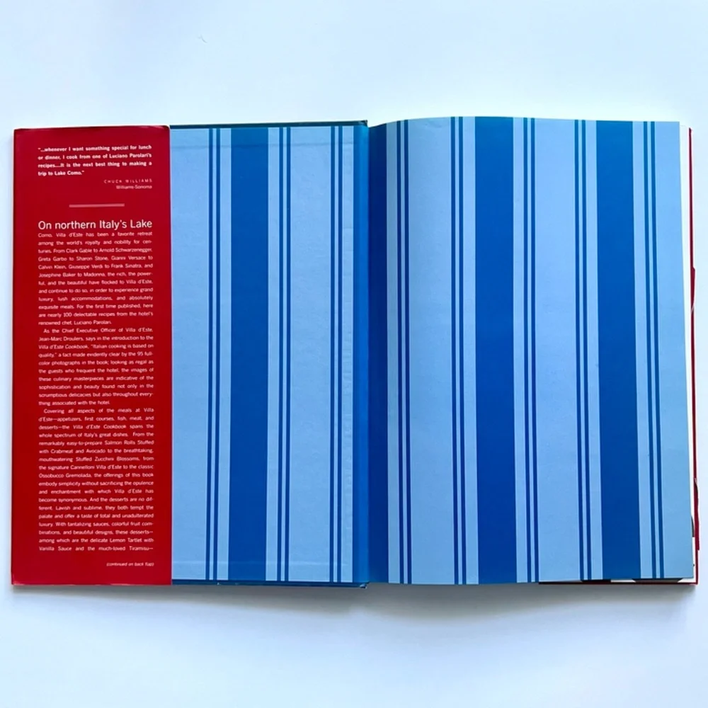 Villa d'este Cookbook by Jean Govoni Salvadore (1999, Hardcover)